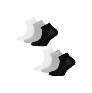 EWERS Ponožky  šedý melír / černá / bílá