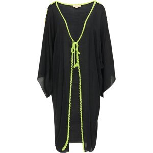 MYMO Kimono  svítivě zelená / lososová / černá