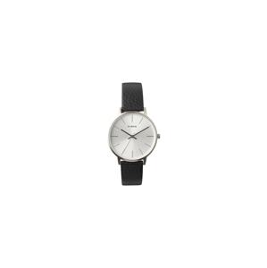 Pilgrim Analogové hodinky 'Sacha'  černá / stříbrná