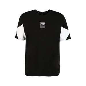PUMA Funkční tričko 'Rebel Advanced'  bílá / černá