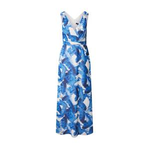 COMMA Letní šaty modrá / světlemodrá / bílá