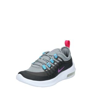Nike Sportswear Tenisky 'AIR MAX AXIS'  šedá / aqua modrá / pink / černá