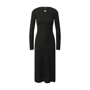 Gina Tricot Úpletové šaty 'Yolanda' černá
