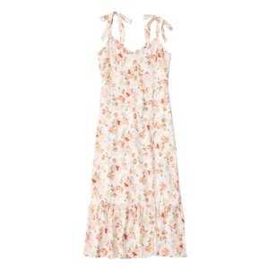 Abercrombie & Fitch Letní šaty  růžová / bílá