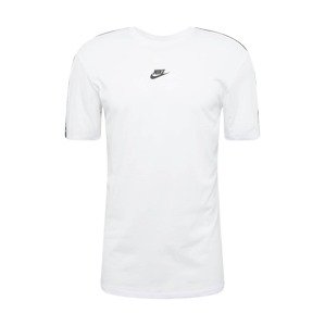 Nike Sportswear Tričko 'REPEAT'  černá / bílá