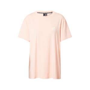ADIDAS PERFORMANCE Funkční tričko  bílá / pastelově růžová