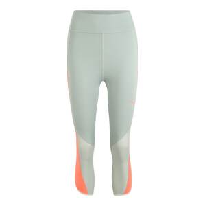 PUMA Sportovní kalhoty 'Pearl' šedá / olivová / oranžová