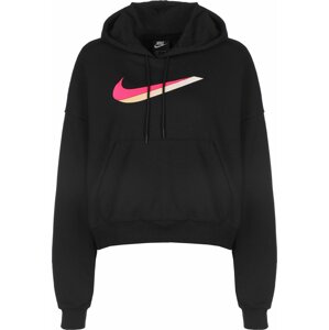Nike Sportswear Mikina 'Icon Clash'  černá / pink