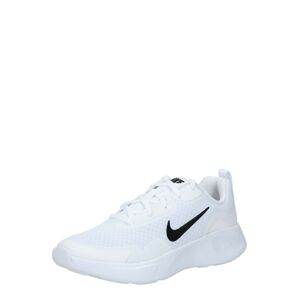 NIKE Sportovní boty  bílá / černá