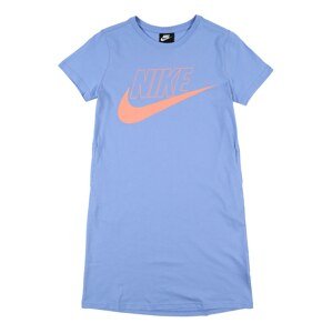 Nike Sportswear Šaty 'FUTURA'  kouřově modrá / korálová