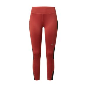 COLUMBIA Sportovní kalhoty 'Titan Ultra'  rezavě červená / černá