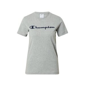 Champion Authentic Athletic Apparel Tričko  modrá / šedý melír