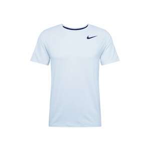 NIKE Funkční tričko 'Nike Pro' černá / bílá