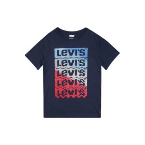 LEVI'S Tričko  ohnivá červená / bílá / námořnická modř