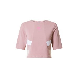 PUMA Funkční tričko  pink / růžová / bílá