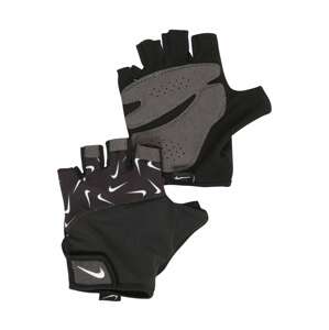 NIKE Accessoires Sportovní rukavice 'Elemental'  černá / bílá