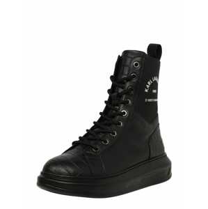 Karl Lagerfeld Šněrovací boty 'Kapri'  černá