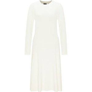 DreiMaster Klassik Úpletové šaty  bílá
