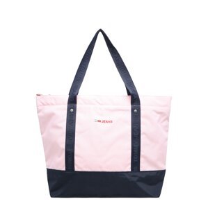 Tommy Jeans Nákupní taška  černá / růžová