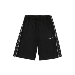 Nike Sportswear Kalhoty  bílá / černá