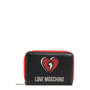 Love Moschino Peněženka  oranžově červená / černá