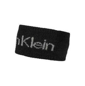 Calvin Klein Čelenka  černá / světle šedá