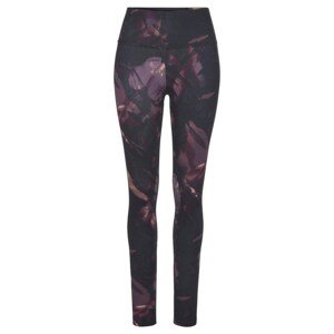 LASCANA ACTIVE Sportovní kalhoty fialová / růžová / černá