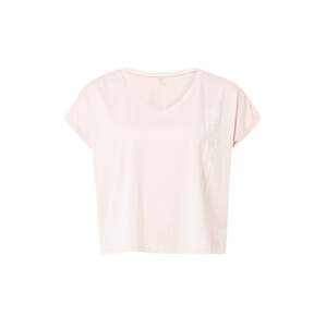 ROXY Funkční tričko 'Sunshine'  starorůžová / růže / bílá