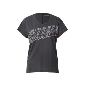 ESPRIT SPORT Funkční tričko  černá / červená / bílá
