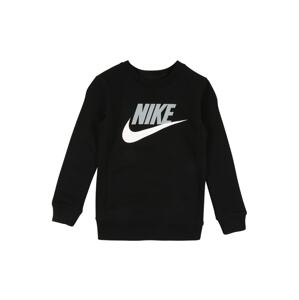 Nike Sportswear Mikina  černá / bílá