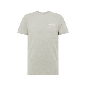 ELLESSE Funkční tričko 'Selvettet'  šedý melír / oranžová / červená / bílá