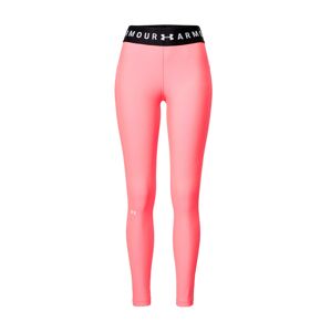 UNDER ARMOUR Sportovní kalhoty  pink / černá