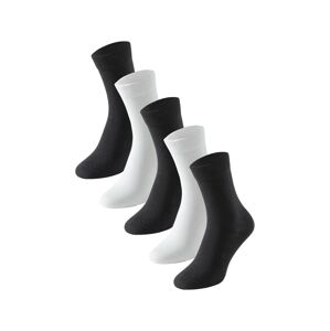 SCHIESSER Ponožky  černá / offwhite