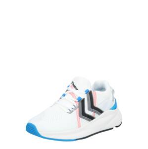 Hummel Sportovní boty  bílá / šedý melír / černá / světlemodrá / světle růžová