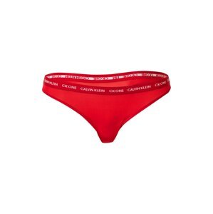 Calvin Klein Underwear Tanga  červená / bílá