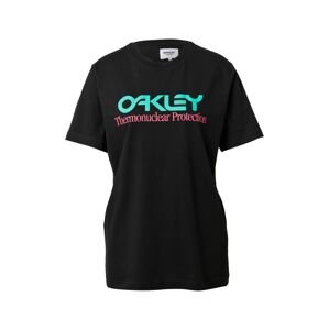 OAKLEY Funkční tričko 'FIERY'  černá / nefritová / pink
