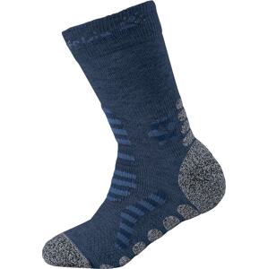 JACK WOLFSKIN Sportovní ponožky  námořnická modř / tmavě modrá / režná