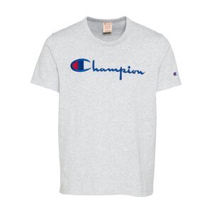 Champion Authentic Athletic Apparel Tričko  světle šedá / námořnická modř / červená
