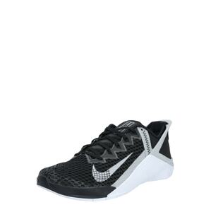 NIKE Sportovní boty 'Metcon 6 FlyEase'  černá / bílá
