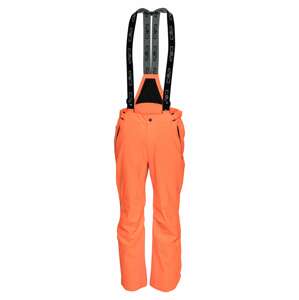 CMP Outdoorové kalhoty  černá / tmavě oranžová / šedá