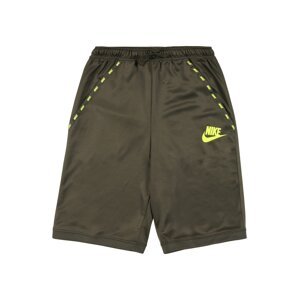 Nike Sportswear Kalhoty  svítivě žlutá / khaki
