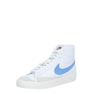 Nike Sportswear Kotníkové tenisky 'Blazer'  bílá / královská modrá