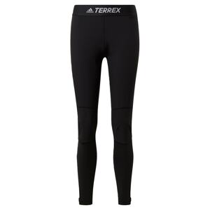ADIDAS TERREX Sportovní kalhoty 'Agravic' černá / bílá