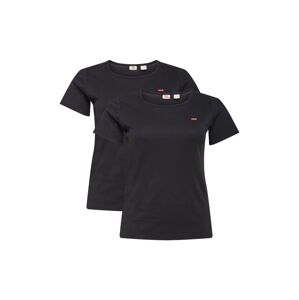 Levi's® Plus Tričko  červená / černá / bílá
