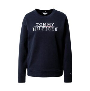 TOMMY HILFIGER Sweatshirt  bílá / červená / námořnická modř