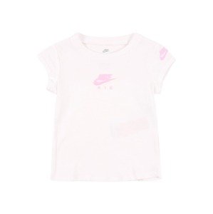 Nike Sportswear Tričko  bílá / světle růžová