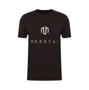 MOROTAI Funkční tričko  stříbrně šedá / černá