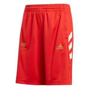 ADIDAS PERFORMANCE Sportovní kalhoty 'Sala'  světle červená / zlatá / bílá