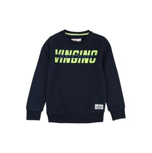 VINGINO Sweatshirt 'Neleno'  tmavě modrá / svítivě zelená / námořnická modř