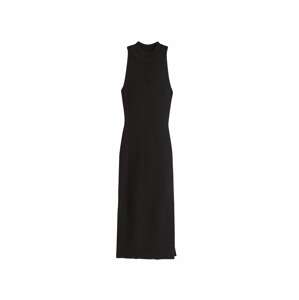 Abercrombie & Fitch Úpletové šaty  černá